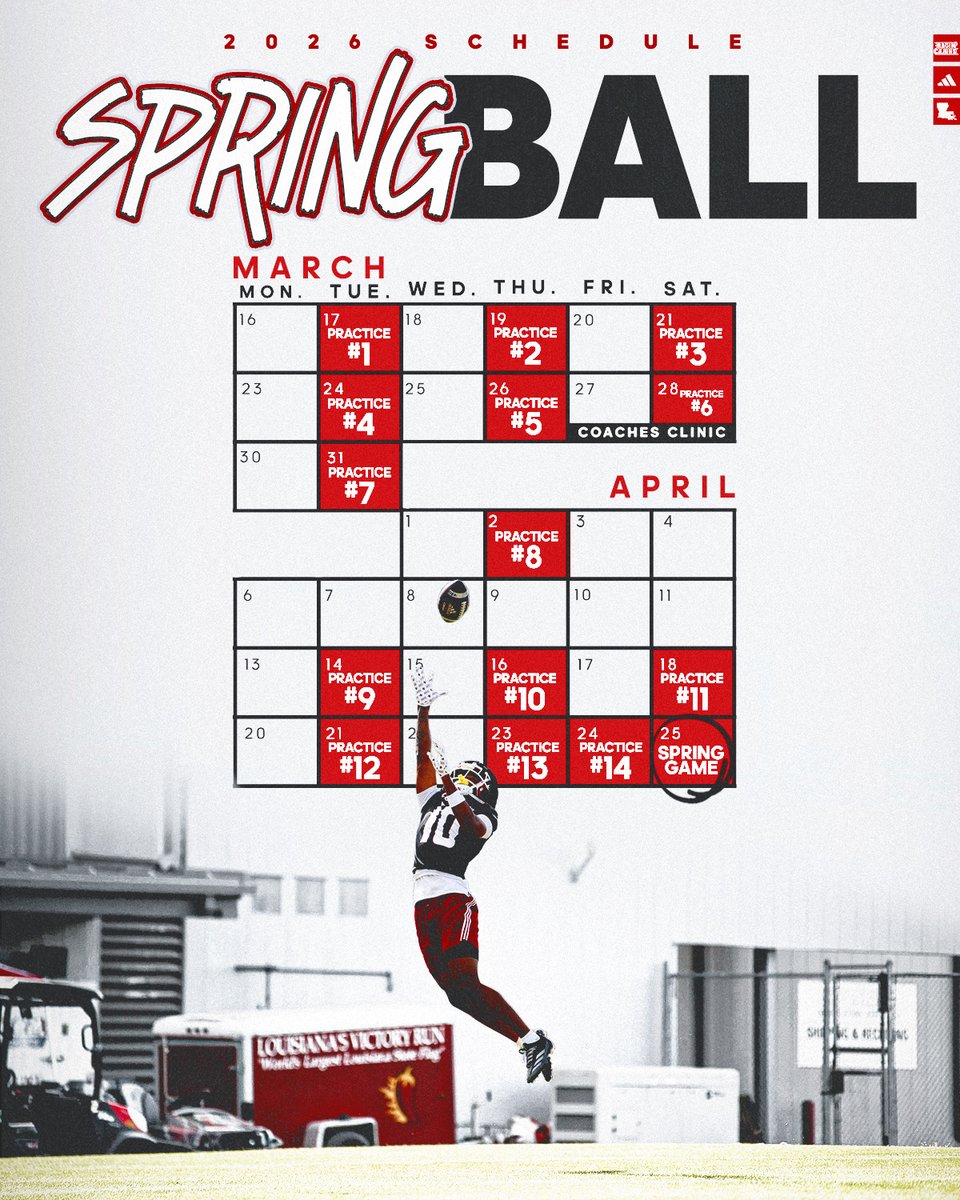 Louisiana Ragin’ Cajuns® Football tweet media