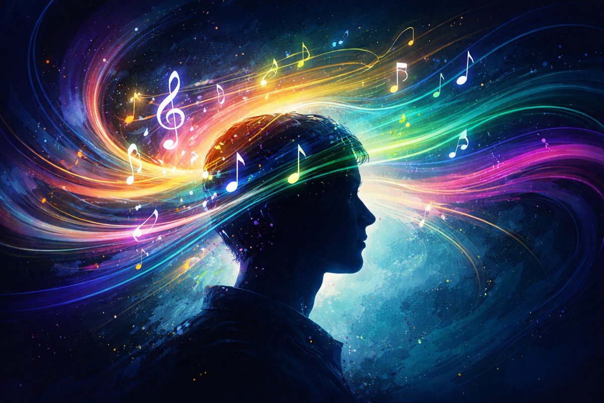 MetaphysicalMys's tweet photo. Some people taste shapes or see colors in numbers. Synesthesia crosses senses and gives a grounded model for extra perception and creative intuition. We explore how it works #synesthesia #neuroscience #intuition #consciousness https://t.co/cXtKptVo5i https://t.co/sxRrIm5SKJ