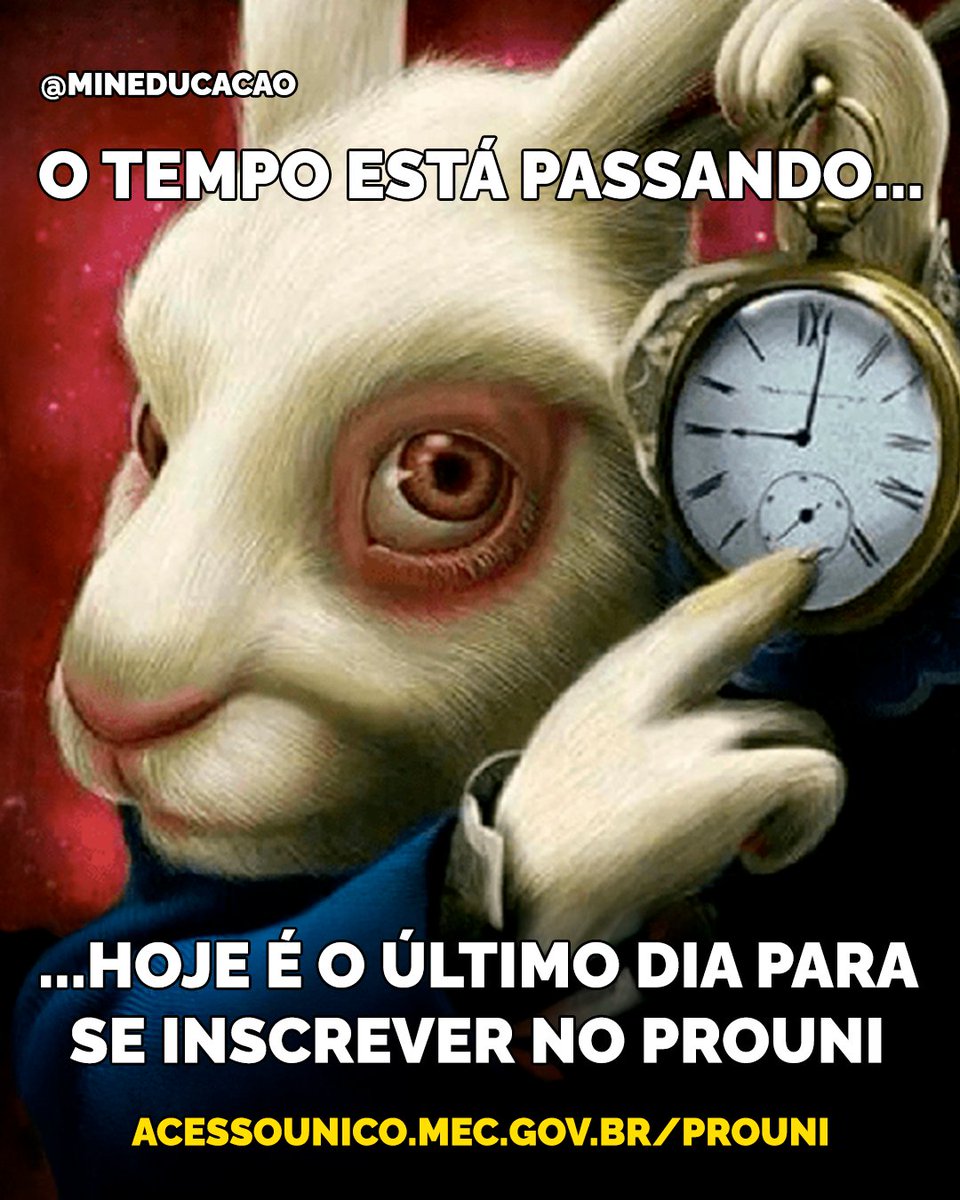min_educacao's tweet image. 🚨 Últimas horas para se inscrever no Prouni 2026!

O Programa Universidade para Todos oferece bolsas de estudo integrais e parciais em instituições privadas de educação superior.

Acesse acessounico.mec.gov.br/prouni 💻

#Prouni #MEC #Educação #EducaçãoSuperior