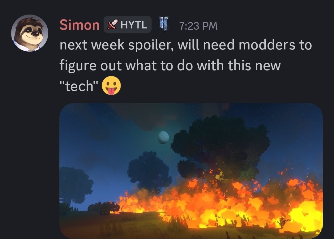 oweloficial's tweet image. Spoiler de lo que vendrá la semana que viene a Hytale 👀🔥