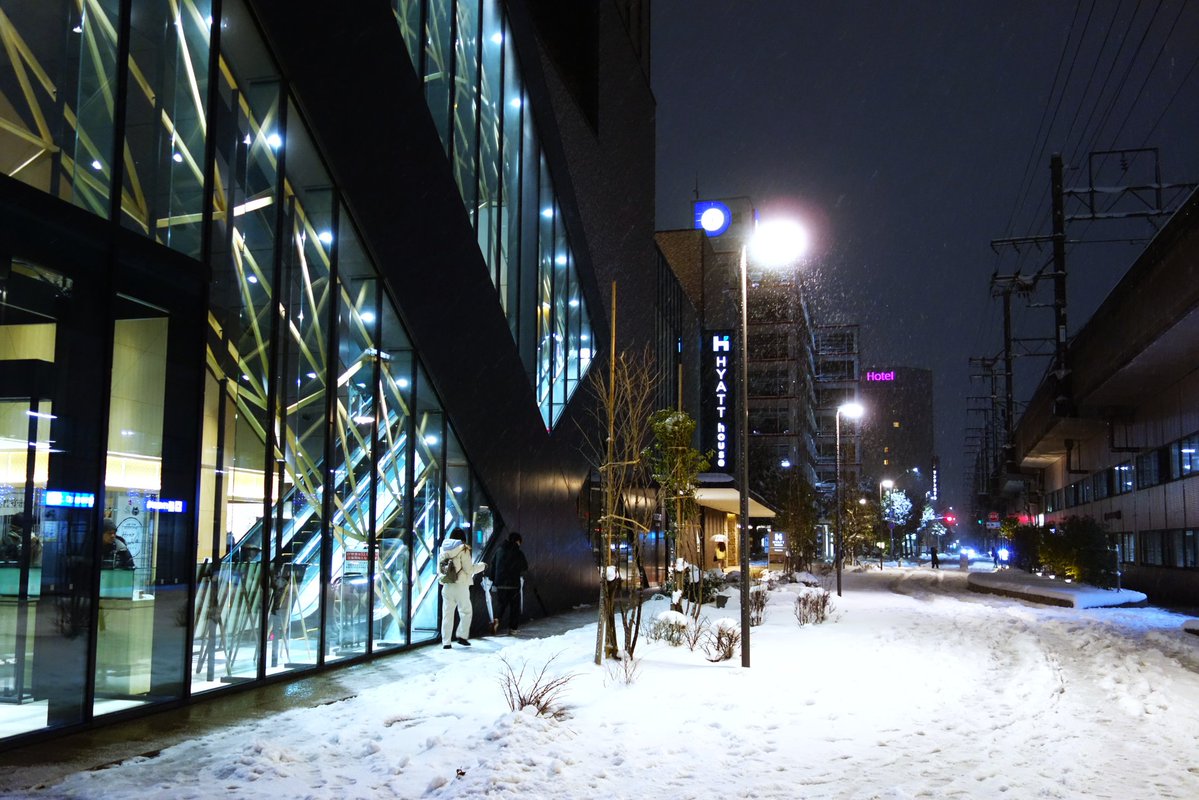 金沢駅 クロスゲート金沢 雪景色
#写真好きな人と繋がりたい