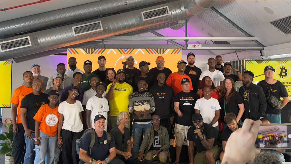 BitFitness21M's tweet photo. Great connecting with brilliant minds and BCE builders today at the African Bitcoin Circular Economy Summit 🔥

cc: @abcptza, @BitcoinEkasi, @BitcoinUbuntu, @BrindonMwiine, @BitcoinWitsand,  @bitcoin_aves, @BitcoinLoxion, @sisonkeBTC https://t.co/Ed3H3DfCFx