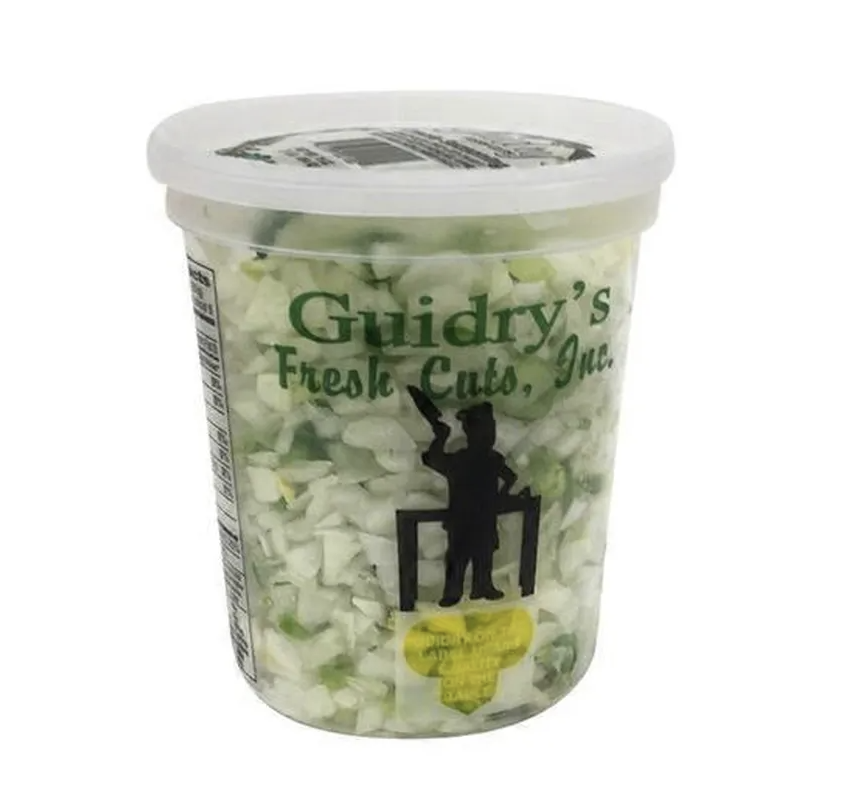 BreauxMart's tweet photo. Thank you Guidrys for supplying Louisiana with the best gumbo/red beans leftover container ever created.

The trinity is a nice bonus.

#louisiana #NewOrleans https://t.co/nkG6rZ1jSR
