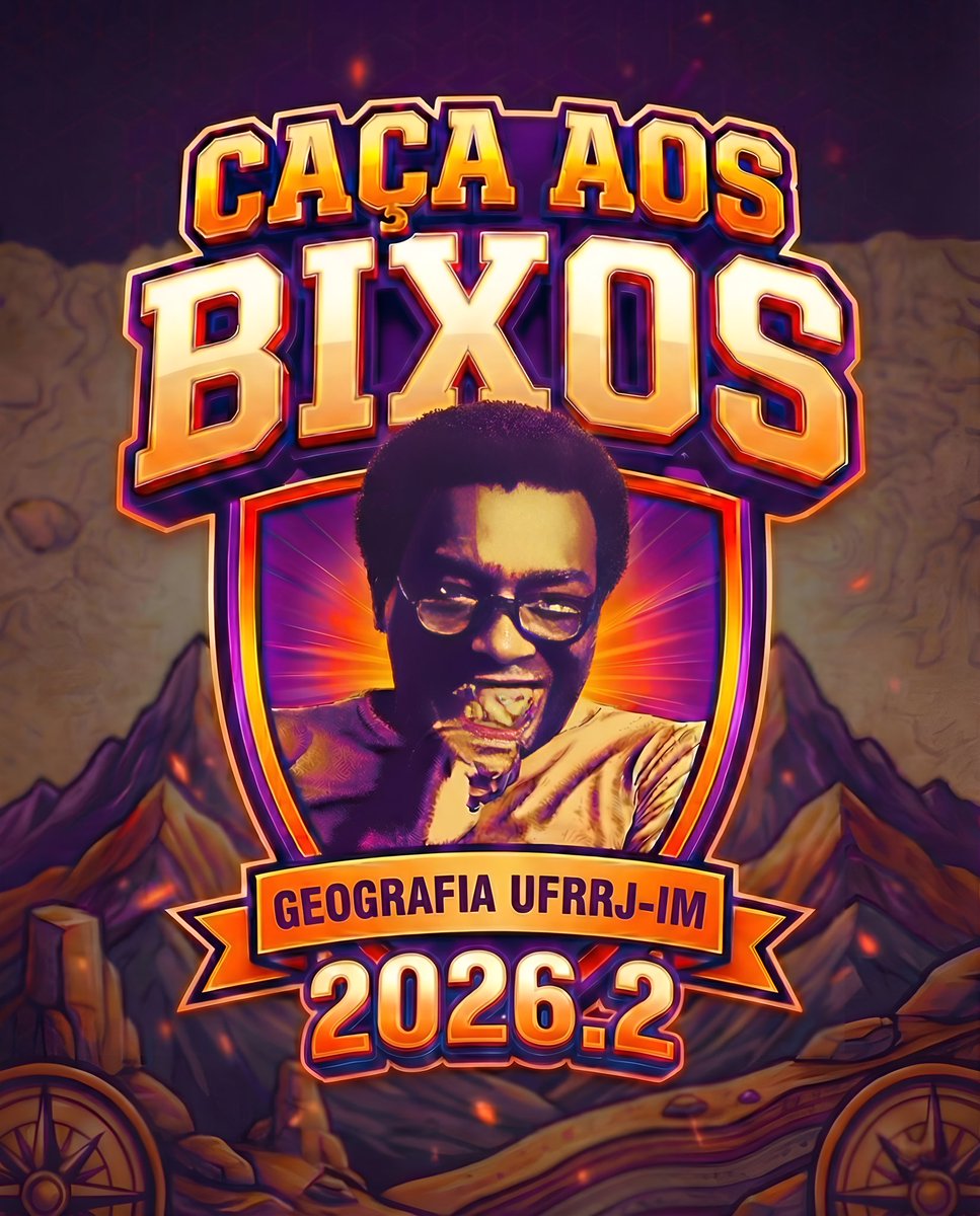 Cadê os bixos e bixetes de Geografia do IM de 2026.2?? APAREÇAAAM

geo | sisu | IM | UFRRJ IM | Geografia | Instituto Multidisciplinar | veterano