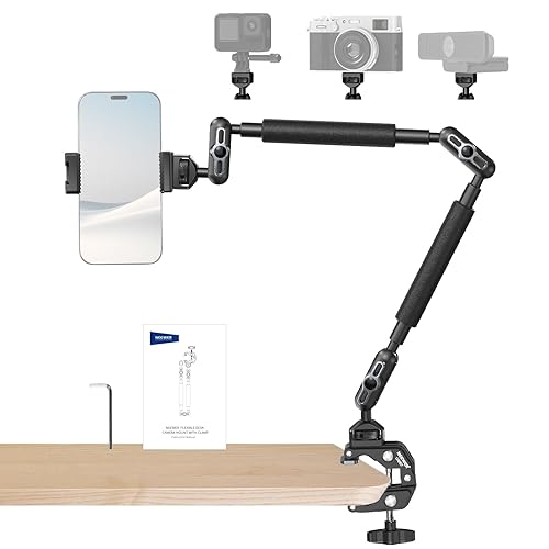 I just received a contribution towards NEEWER 22" Magic Arm w Desk C Clamp, Overhead Camera Mount with Articulating Mic Boom Arm 1/4" 3/8" Threads for ARRI, Desktop Stand Holder for Phone  from bxtchasaurus via Throne. Thank you! throne.com/sweetsyn #Wishlist #Throne