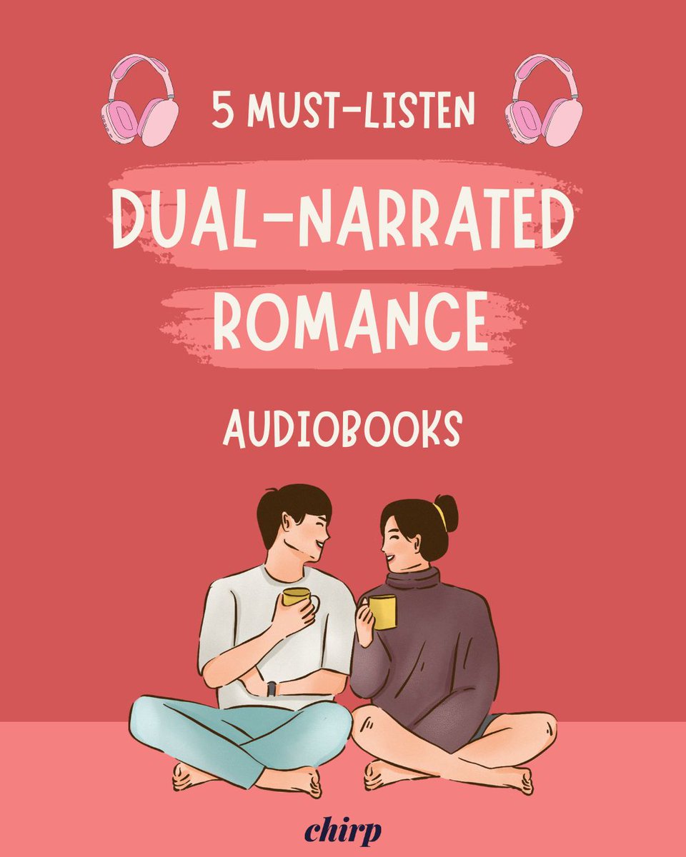 ChirpBooks's tweet photo. Valentine's Day is just around the corner... So cozy up with one of these romantic dual-narrated listens! Have you read any of these? 🧵#bookstagram #bookrecommendations #romancereads https://t.co/yTDgwYcQwm