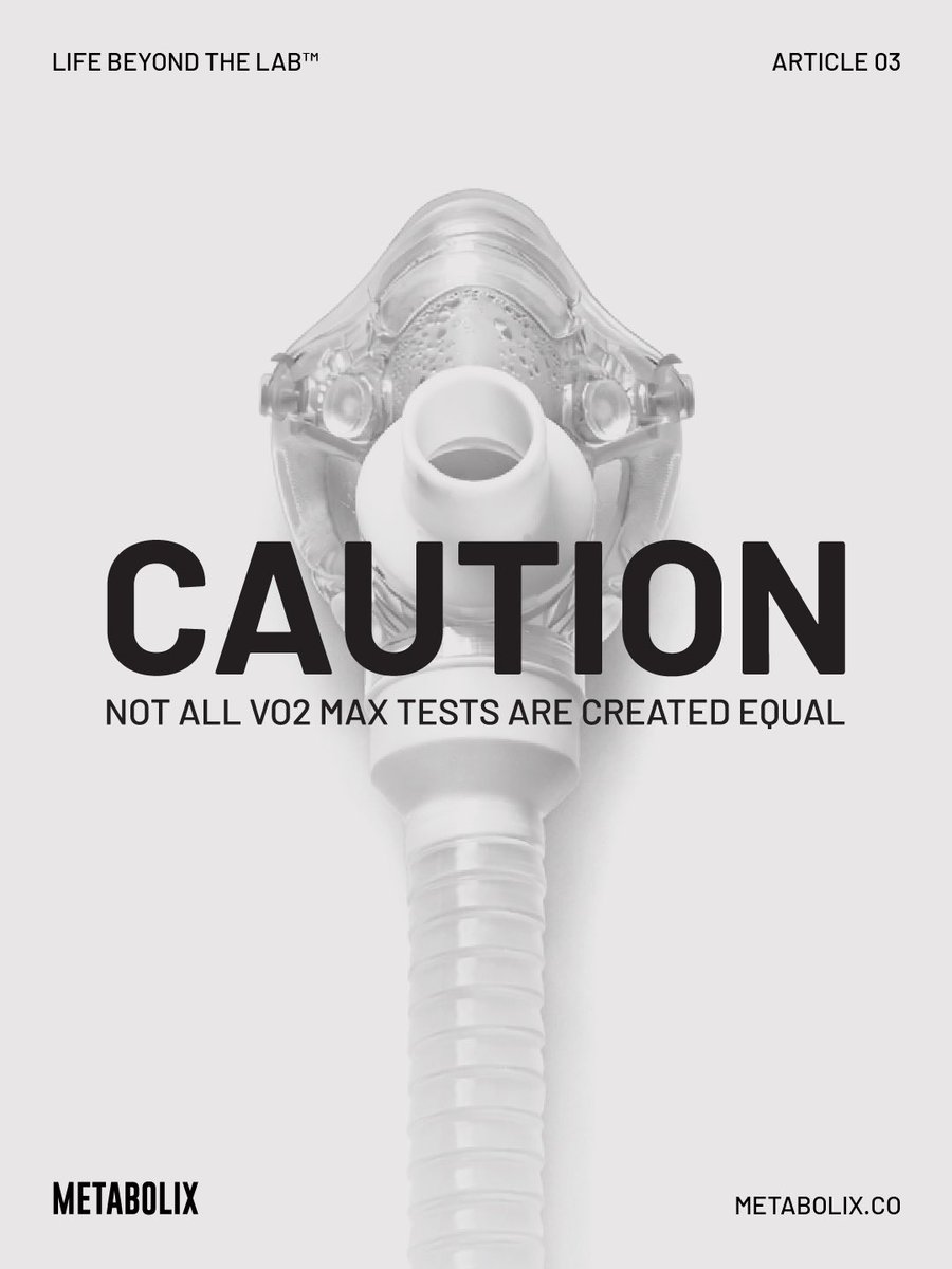 Not all VO2 Max tests are created equal.

Life Beyond The Lab℠ Article 03 metabolix.co/insights
