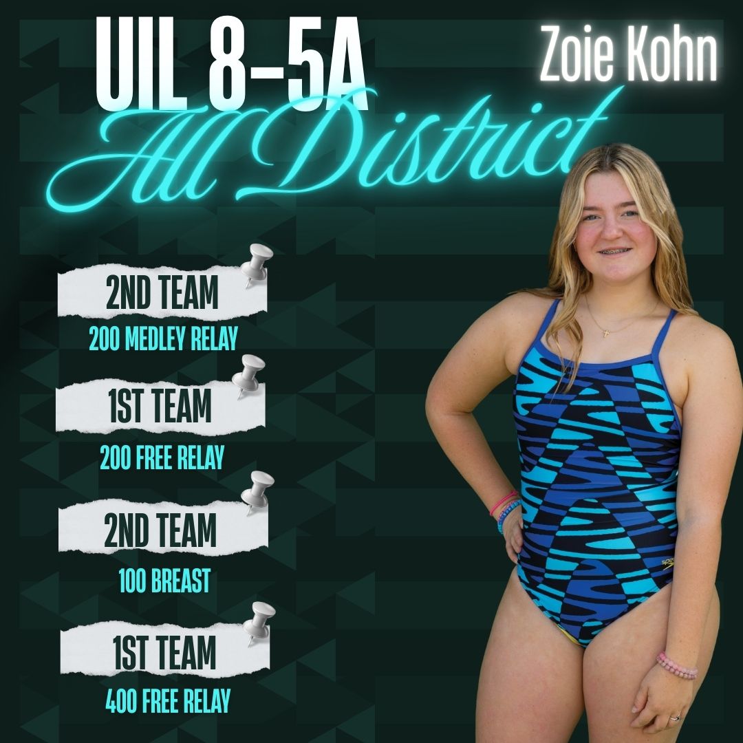 Join us in congratulating those who were named to the ALL DISTRICT teams for the 2025-26 year based upon their performance recently at Districts.  Next up our Spartan women underclassmen.   Congrats Zoie, Emily, Abby &amp; Hannah!