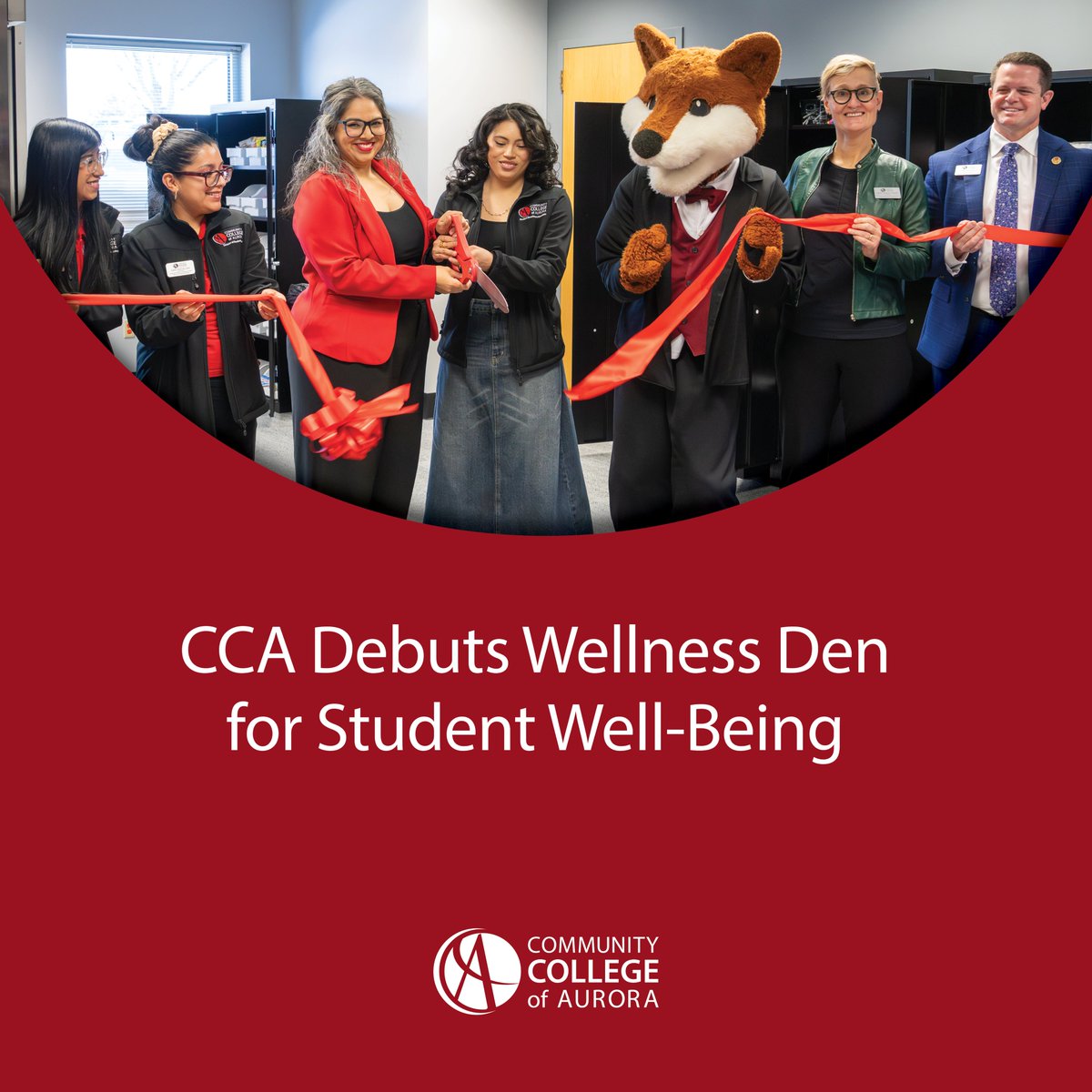 CCAurora's tweet image. This week we celebrated the opening of the new Wellness Den, a CentreTech campus space dedicated to supporting student well-being. CCA lays a foundation for student success by providing resources to support mental health, food security, and more.
#LiveWell #AcademicSuccess