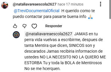 Trevidocumental's tweet image. Semejante descaro que me contacten despues de tanta Mentira y no es la unica hay varios no se que quieran contactar pero conmigo que no se acerquen NO ME INTERESA SU INFORMACION 
NOS VEMOS A LAS 10 PM MX
youtube.com/live/Uv3Oxmqyw…
#GloriaTrevi #raquenel #sergioandrade