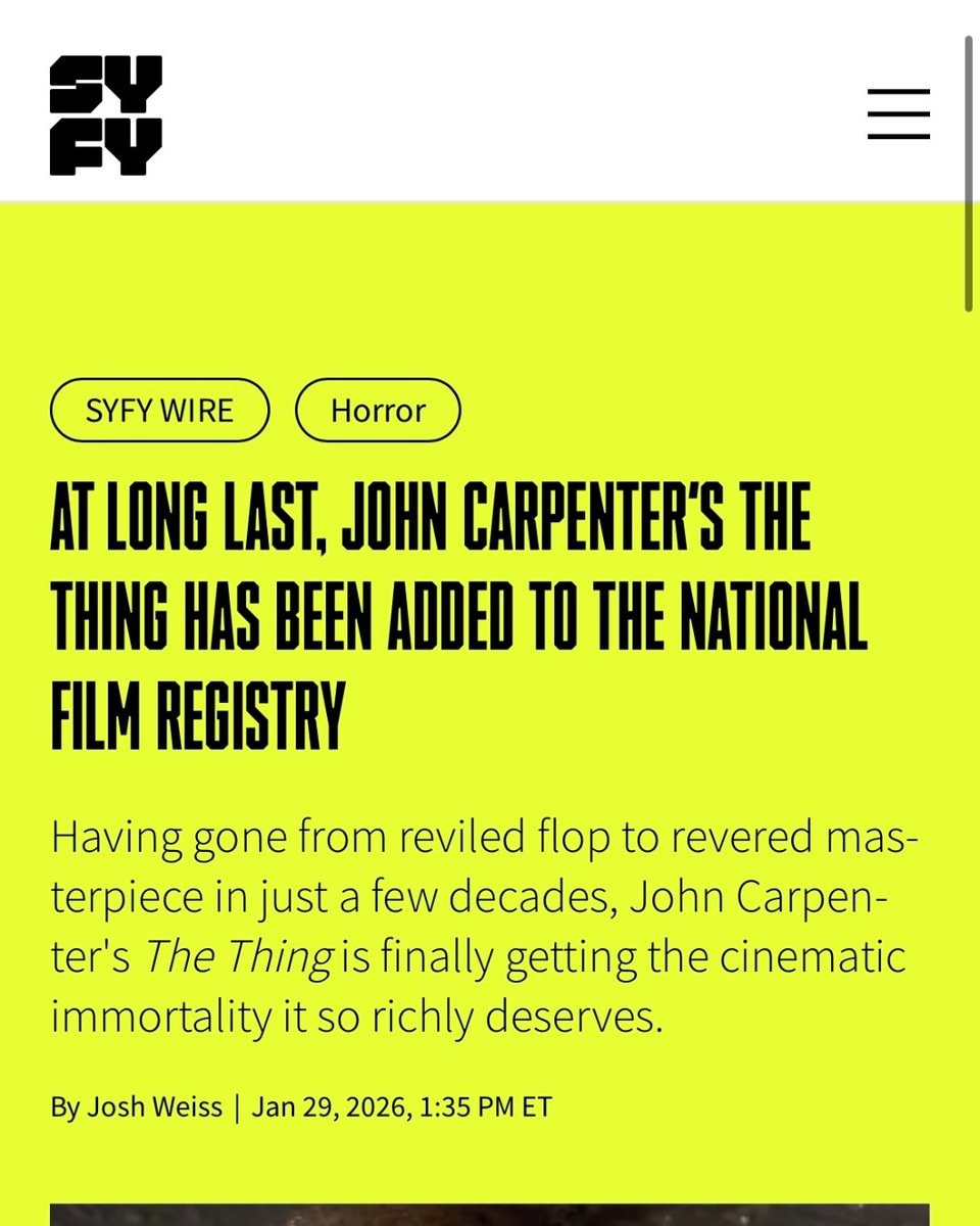 The Thing Expanded tweet media