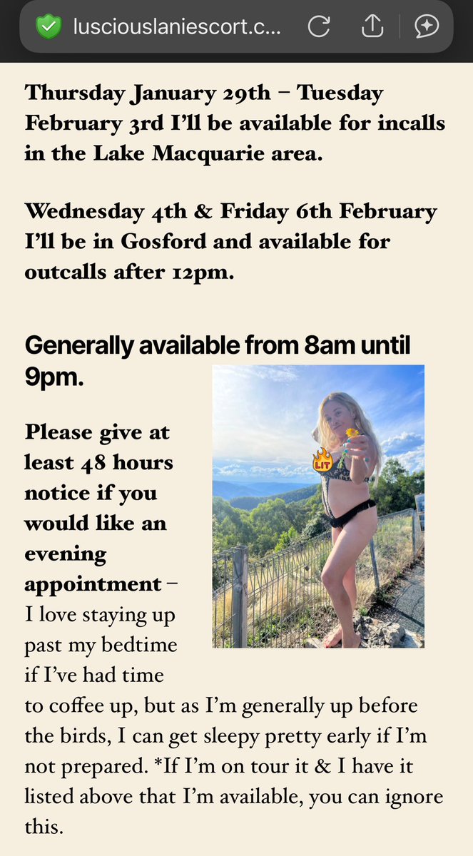 Availability for the next week! Let me know when you want to catch up for a playdate!