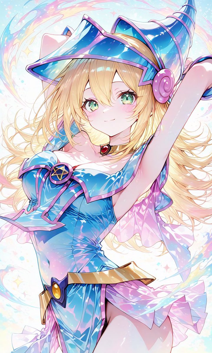 RemLove528's tweet photo. おはようございます/Good morning ♪

#Aiart️ #AIイラスト #YuGiOh #darkmagiciangirl #ブラック・マジシャン・ガール https://t.co/owTJ3BsAQ0