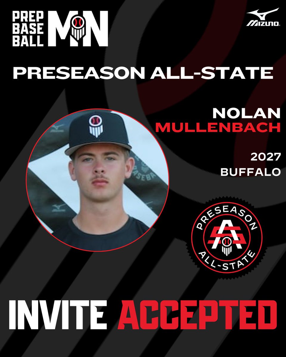#𝗠𝗡𝗣𝗔𝗦𝟮𝟲: 𝗜𝗻𝘃𝗶𝘁𝗲 𝗔𝗰𝗰𝗲𝗽𝘁𝗲𝗱 ✅

𝗣𝗿𝗼𝘀𝗽𝗲𝗰𝘁: Nolan Mullenbach
𝗖𝗹𝗮𝘀𝘀: 2027
𝗛𝗦: Buffalo
𝗣𝗢𝗦: LHP/OF

👤: loom.ly/CI1ZU9U | <a href="/Nolanmullenbach/">Nolan Mullenbach</a>

𝚁𝚎𝚚𝚞𝚎𝚜𝚝 𝚈𝚘𝚞𝚛 𝙸𝚗𝚟𝚒𝚝𝚎 ⤵️
loom.ly/Tc1SfhU