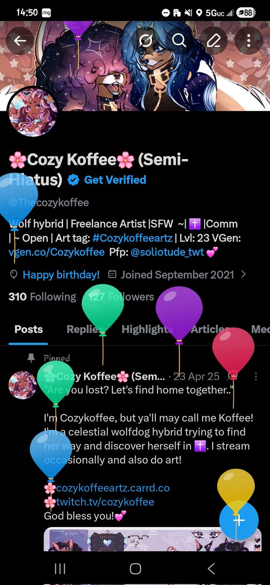 🌸Cozy Koffee🌸 (Semi- Hiatus) tweet media