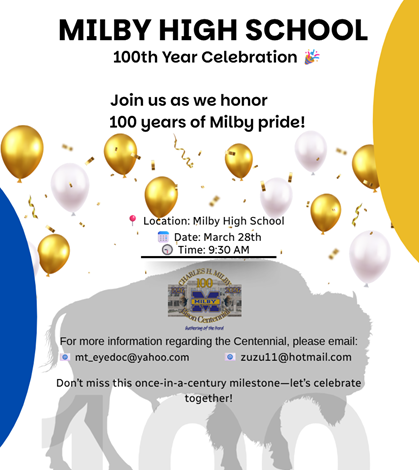 Charles Milby High School tweet media