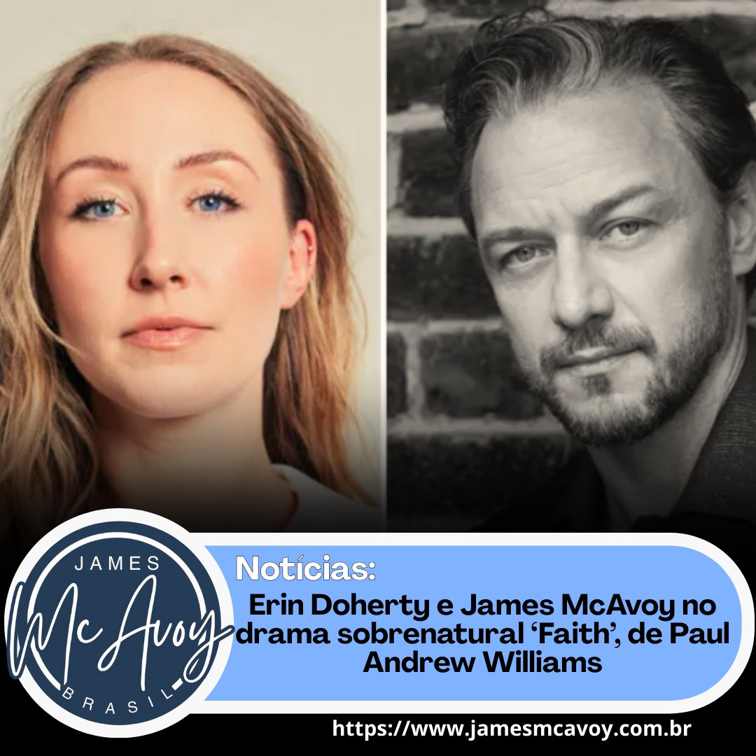 MATÉRIA TRADUZIDA (Variety): Erin Doherty e James McAvoy no drama sobrenatural ‘Faith’, de Paul Andrew Williams

jamesmcavoy.com.br/2026/01/29/mat…