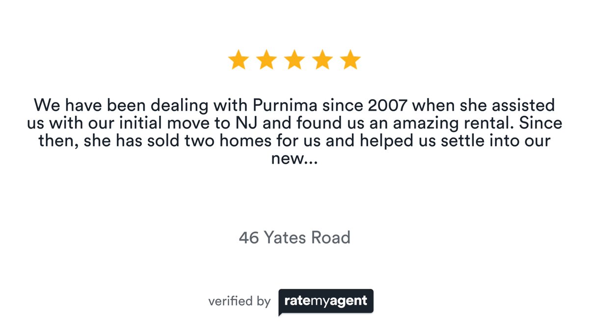 My latest #RateMyAgent review in Manalapan Township.

rma.reviews/ai786swq6kco

...
#ratemyagent #realestate #Realty_ONE_Group_Central__Freehold