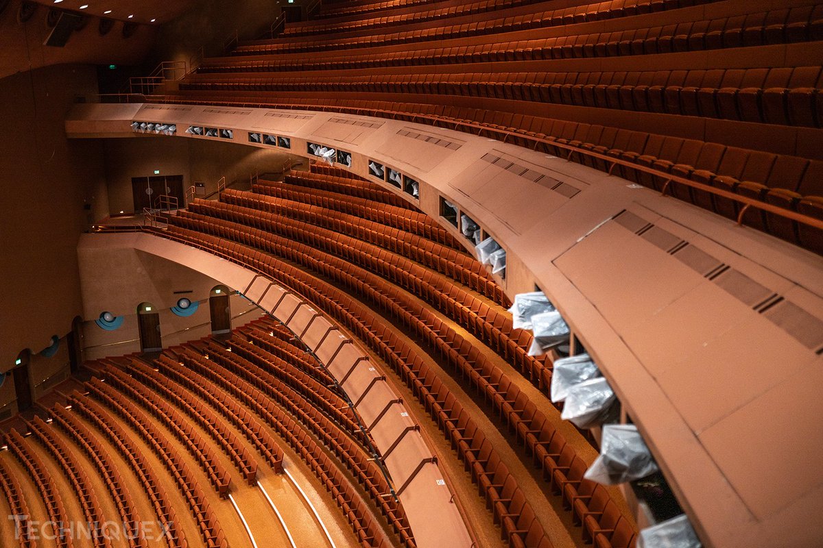 Techniquexfloor's tweet image. When history shines in the spotlight, every detail matters.

At the iconic ASU Gammage Theater, our team was tasked with reimagining a 61-year-old floor inside one of Frank Lloyd Wright’s most celebrated designs.

#epoxyflooring #resinousflooring #techniquex #ASUGammage