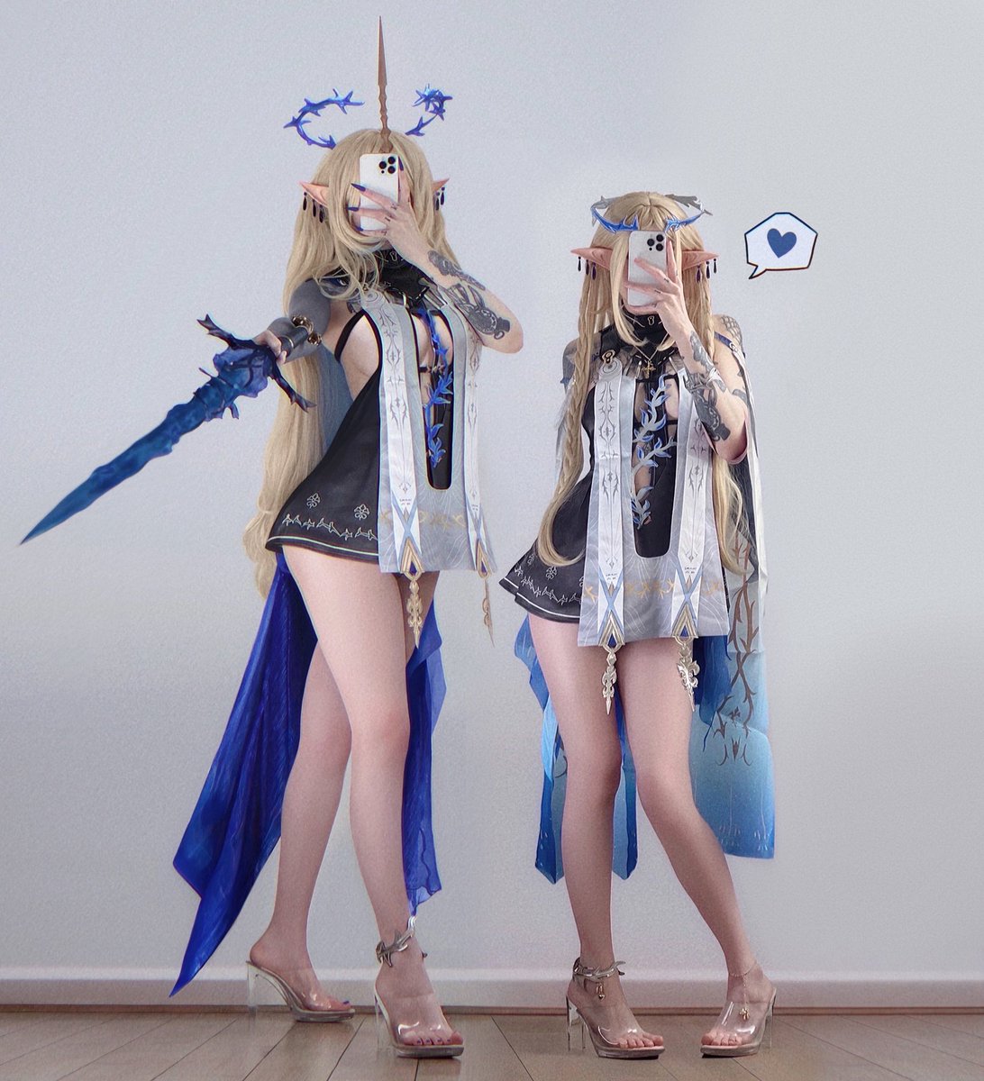 lunara_fawn's tweet image. Cartethyia and Fleurdelys 🤍