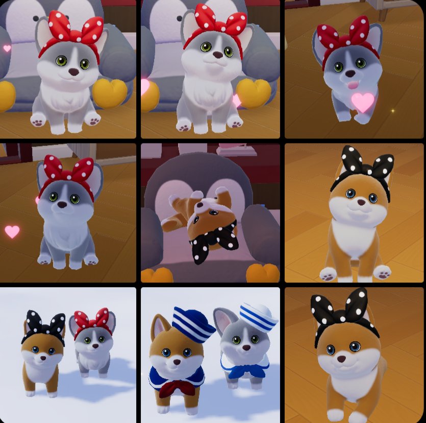 J'ai découvert #heartopia à sa sortie maintenant j'ai un deuxième chien, comment vous dire que je suis beaucoup trop investi ?? Imaginez IRL avec mon chien. Y a des gens ici qui paparazzi leurs chiens ou leurs chats dans le jeu ? 
N'hésitez pas à mettre vos photos T-T

#chiens