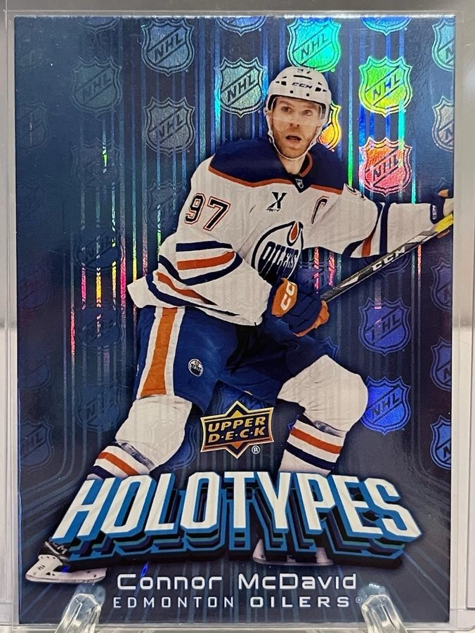 Connor McDavid Holotypes Upper Deck Series 1

tiny.cc/9tay001

#hockeycards #LetsGoOilers #ad #CollectTheBest