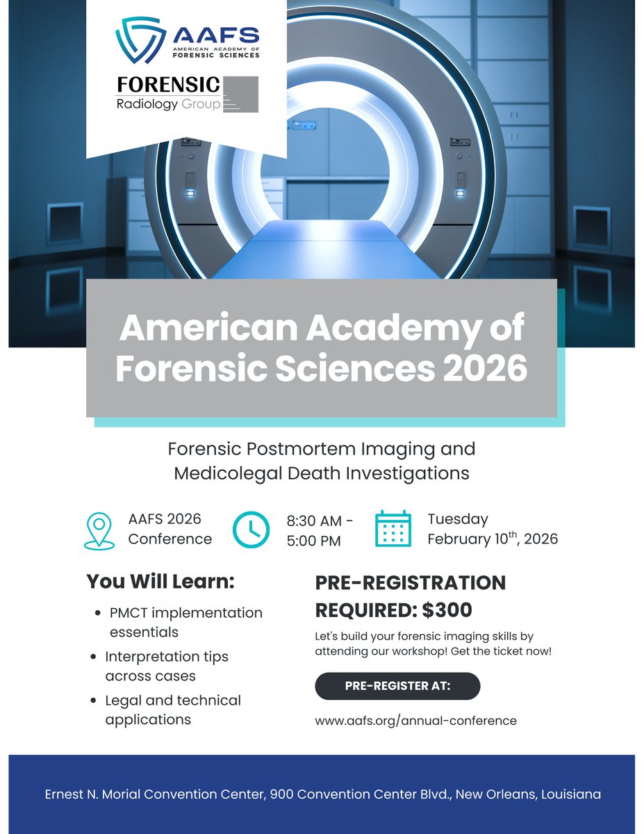 Forensic Radiology Group tweet media