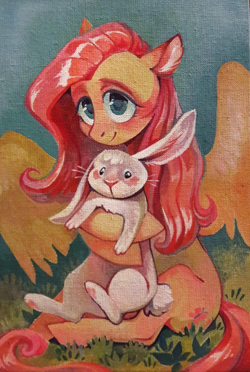 2018, acrylic paint on canvas 
Should make more like these