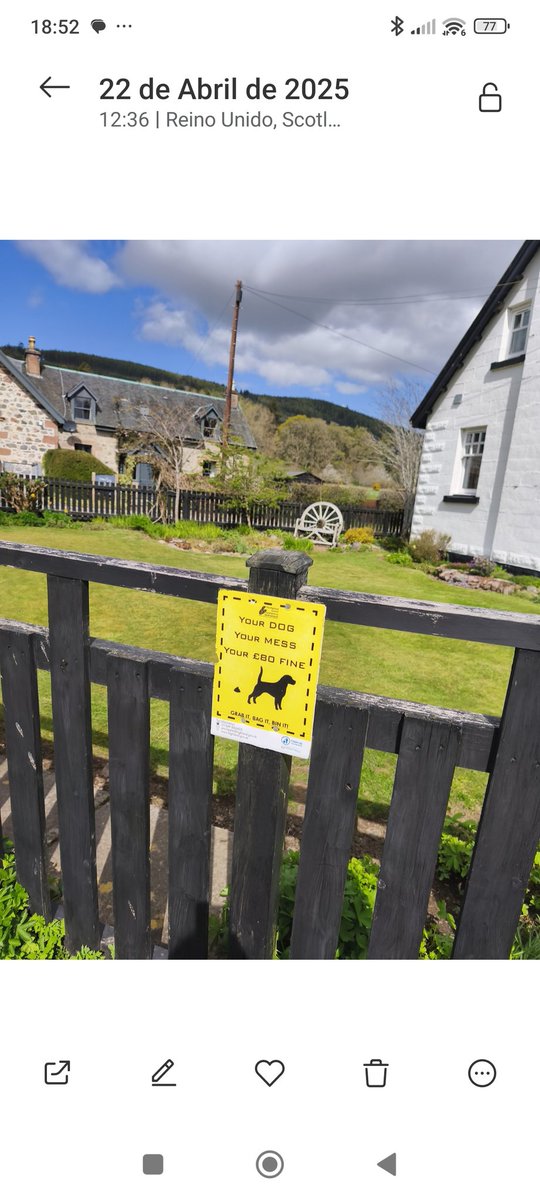 BaldiMacoco's tweet image. 80 libras de multa en Inverness Escocia, por dejar la caca de tu perro. No es solo educación, siempre tiene que doler el bolsillo.
@montevideoIM