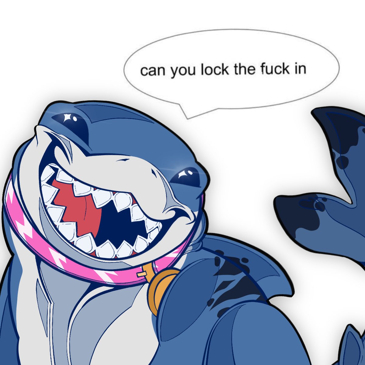 mochiona's tweet image. lock in, Jeff edition 🦈 
#MarvelRivals