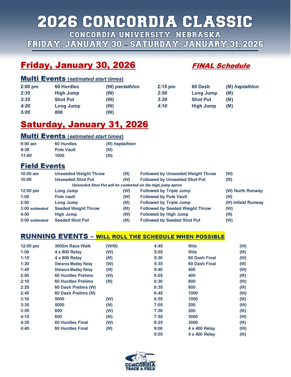 Concordia Bulldogs tweet media