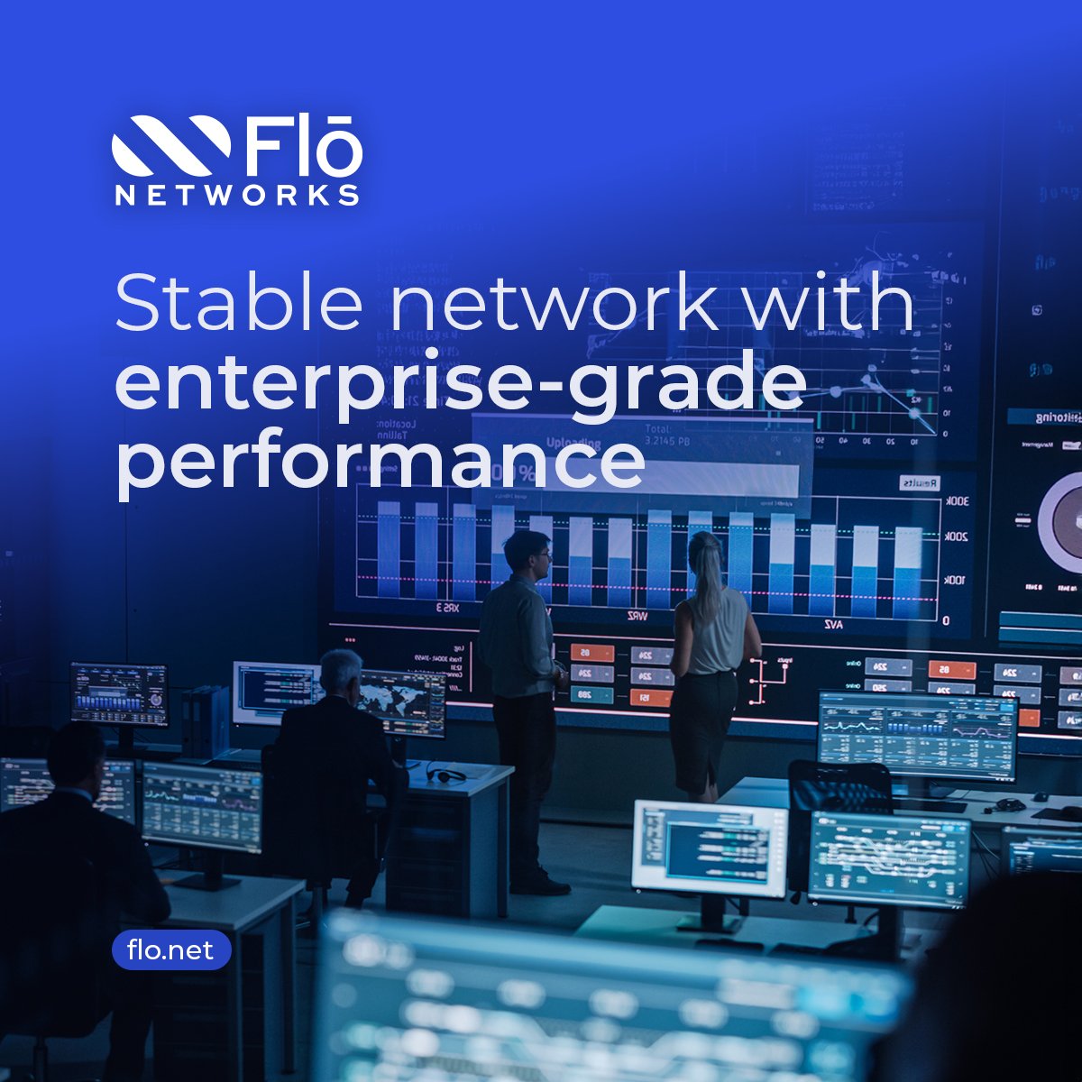 Connect your business to the high-capacity network that never stops, helping to maximize your operations.

Join Flō, flo.net/contact-us/