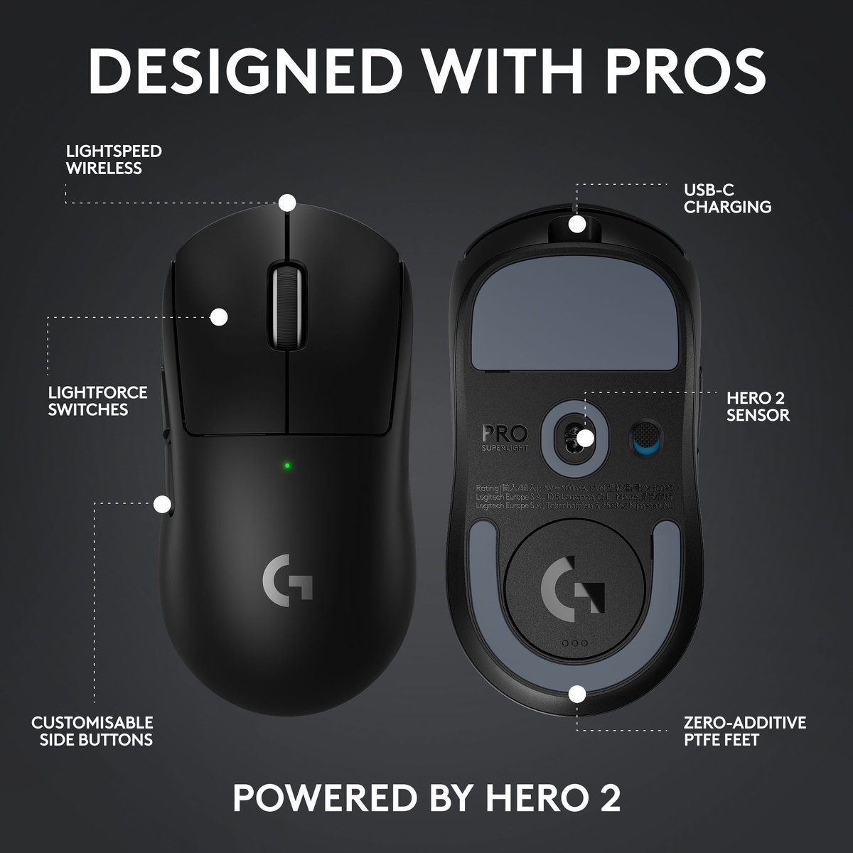 LogitechG_ANZ's tweet photo. All you need is now compact. 🤩
#PROXSUPERLIGHT 2C is your answer to when someone tells you, "get a grip!" https://t.co/FQz4Bp4JiM