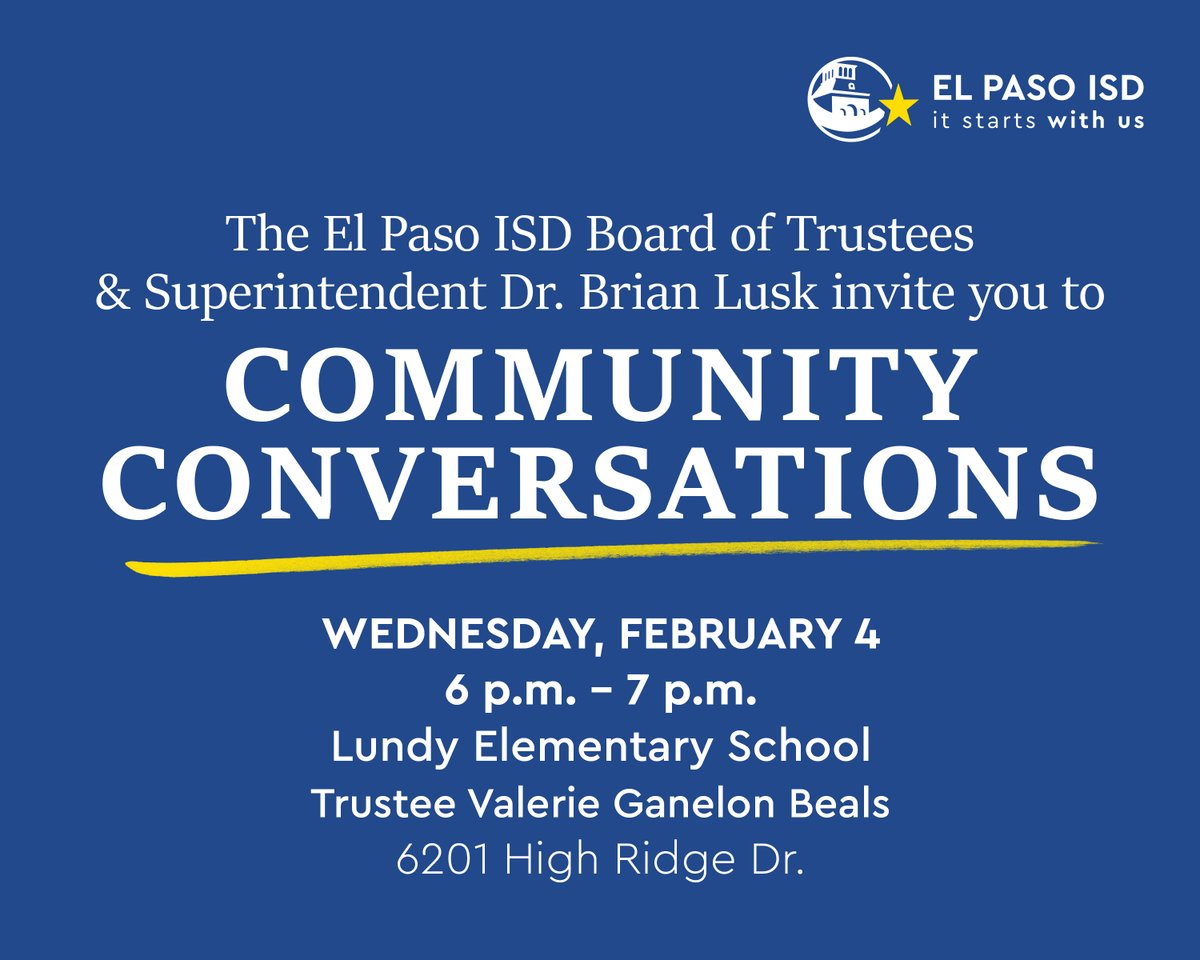 El Paso ISD tweet media