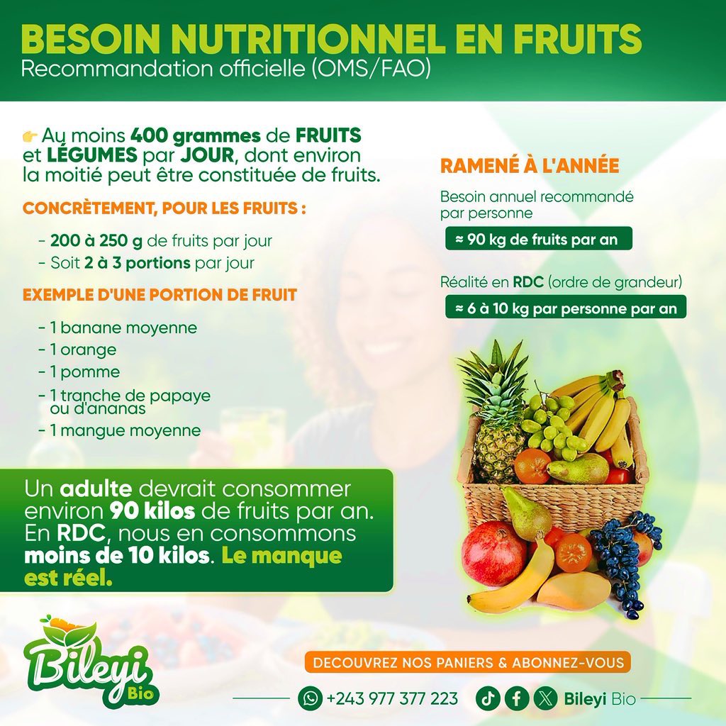 bileyibio's tweet photo. Nous ne vendons pas seulement des fruits, légumes et épices, nous contribuons à améliorer l’espérance de vie par une alimentation plus saine. Besoin de vous chers @AleshOfficiel @central_sage @tisyamukuna @leParrainRDC @chauffeur243 @IsralMutombo11 @Raissabulela1 @DeniseNyakeru https://t.co/gb1dddmxih