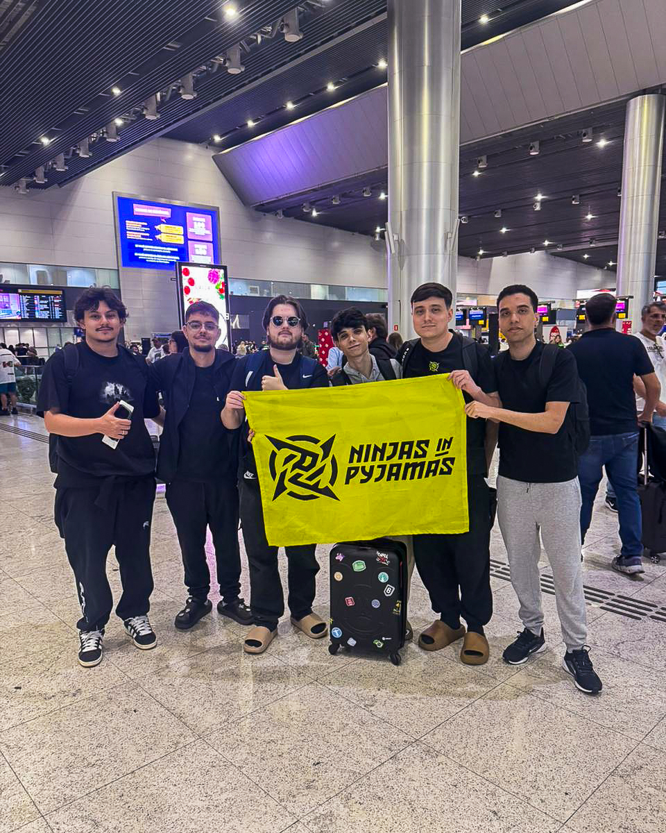NIPBR's tweet image. A SUA 🫵 Ninjas In Pyjamas, do BRASIL! 🇧🇷

Próxima parada: Cidade Luz 🇫🇷
