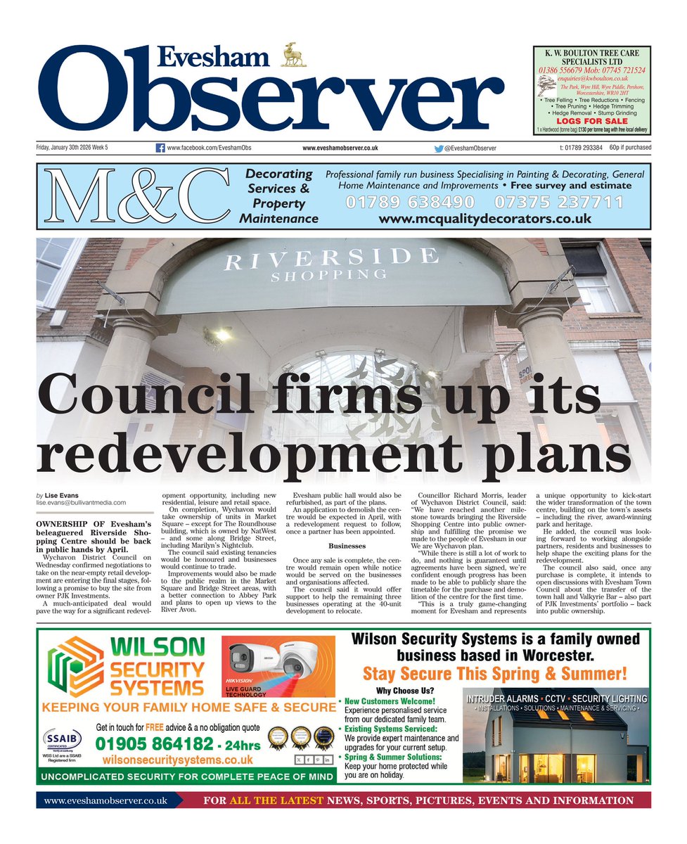 Evesham Observer tweet media