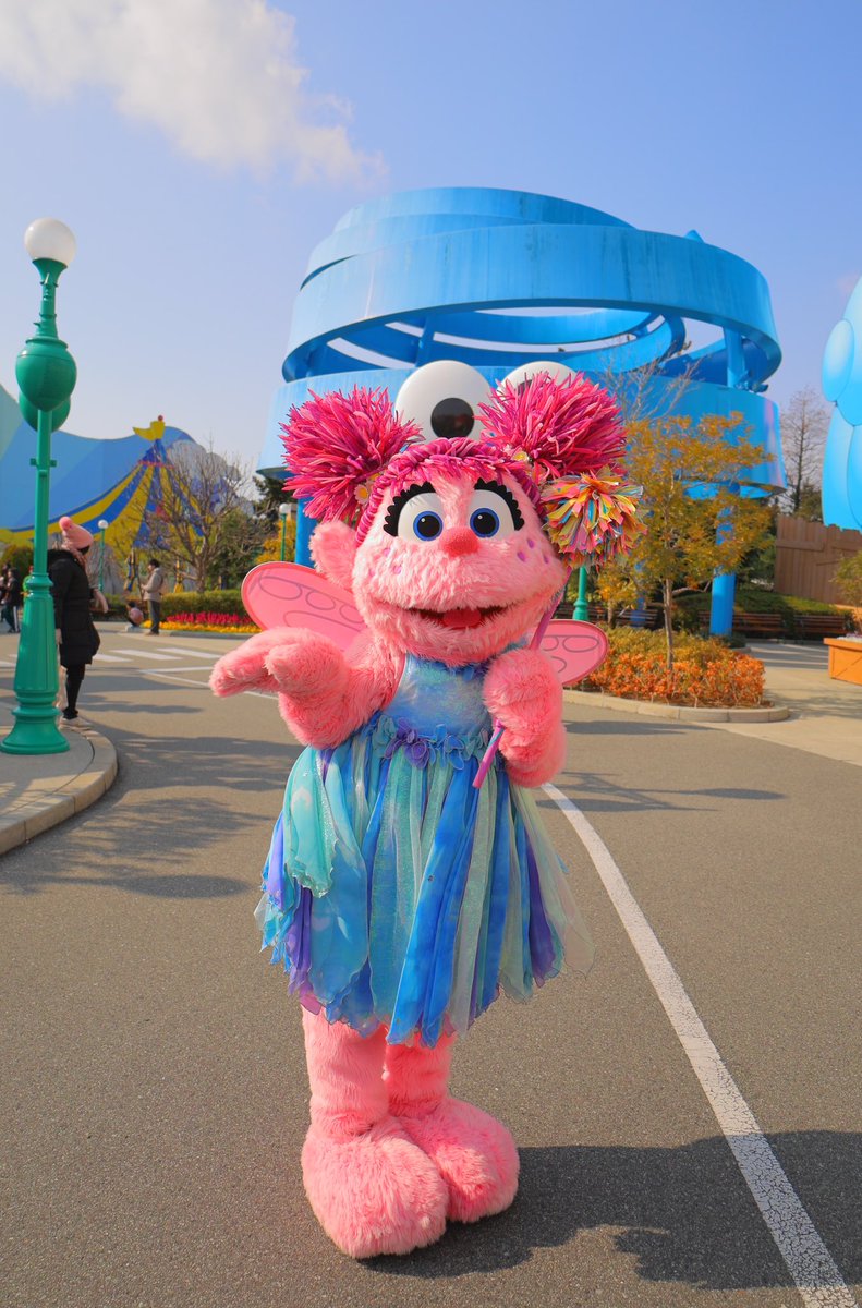 ぴよぴよアビーちゃん🧚‍♀️

#USJファン #USJ  
#セサミ #セサミストリート #アビー
#sesame #sesamestreet