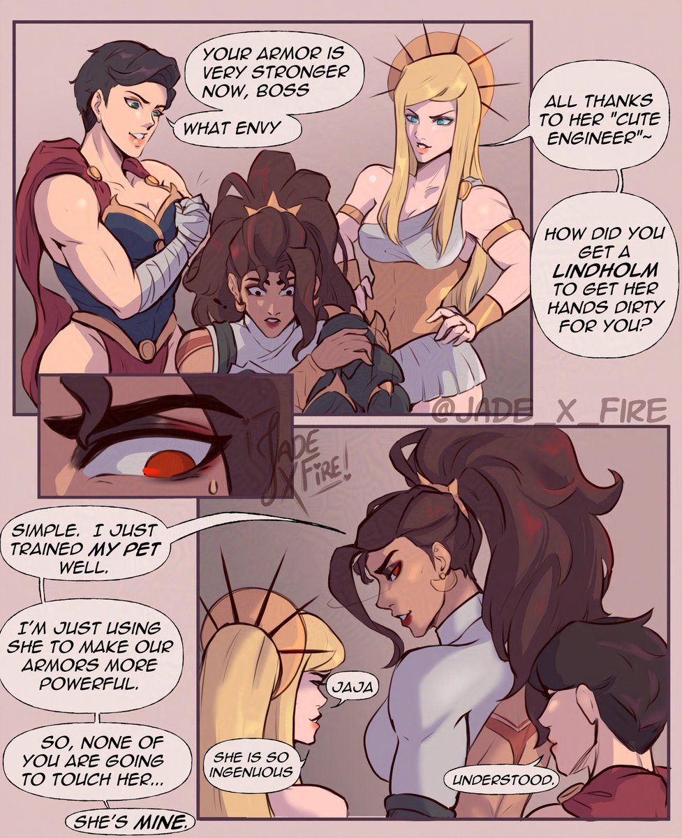 Jade_X_Fire's tweet image. Broken shield... 💔🐺

( 1 / ? )

[ Maybe this is my first comic~ ]

#SwordXShield #vendetta #brigitte #Overwatch2 #Overwatch2Fanart