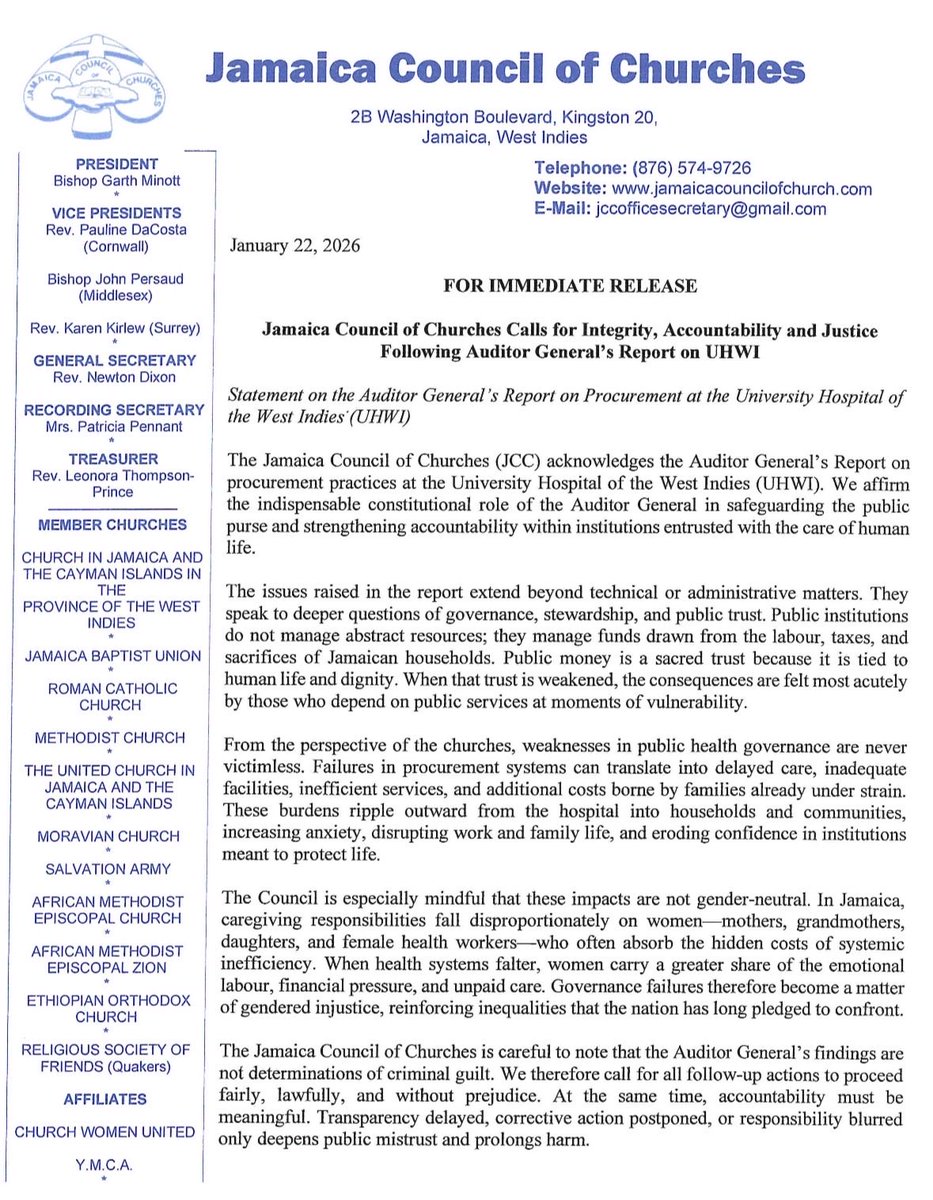 Jamaica Accountability Meter Portal tweet media