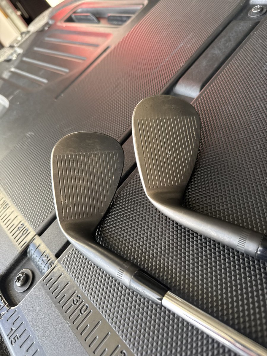 I have a couple of Vokey gunmetal black 56* and 60* wedges that I have played probably 20 rounds with. I have new wedges and these need a good home !! If interested DM me and we can talk in more detail.