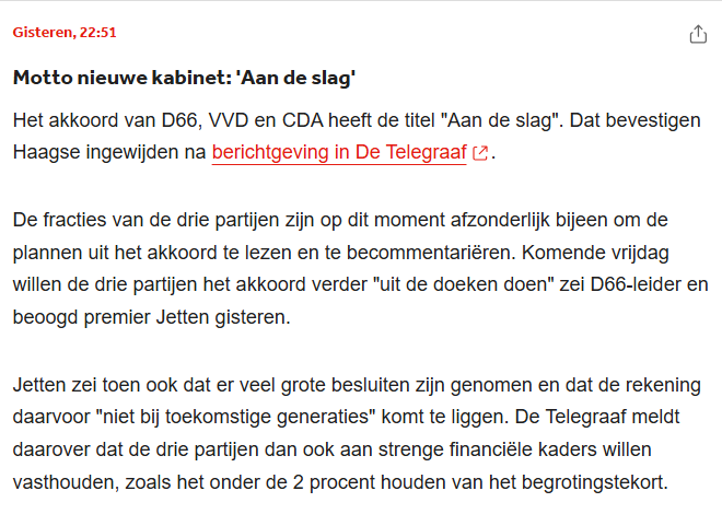 Het zijn hoogtijdagen voor Aan de Slag!