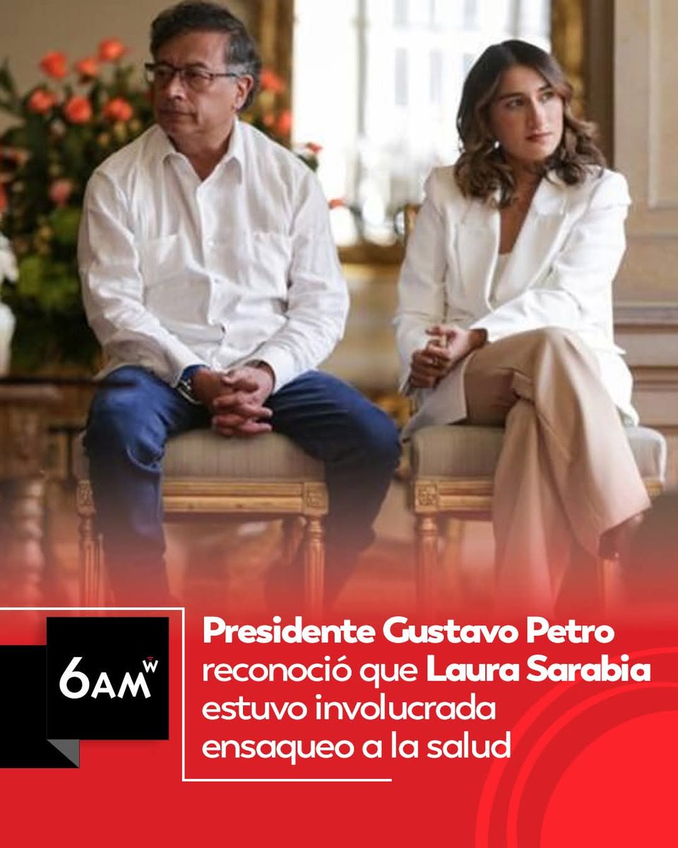 ojocolombia2026's tweet photo. 🇨🇴 Cuando un PETRISTA le diga que la salud se la están robando las EPS, Porfavor enviele esta imagen. 👇🏻

La que se está robando la salud en Colombia se llama @laurisarabia https://t.co/gldXWG6t11