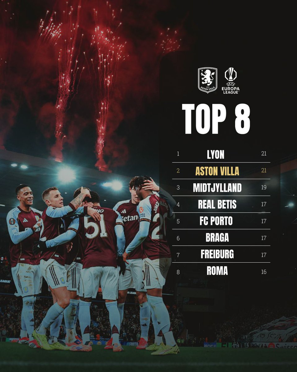 Ending the #UEL league phase in style 🤩