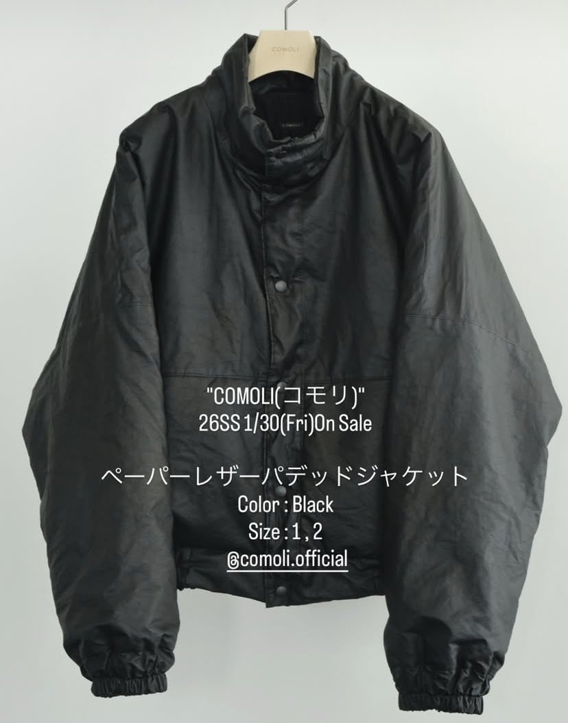 物欲かぞえうた 102> comoliさんで本日発売の ペーパーレザーパデット