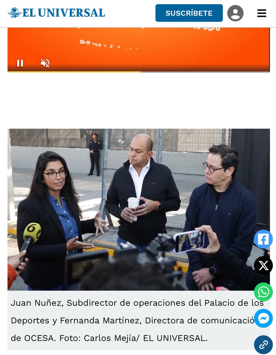 JAJAJAJAAJAJJAJASJJAJAJAJAAJAJAJAJAJAJAJSJA…
De mal a piorsísimo.
¿Qué demonios es esto?

La Rueda de Prensa de Ocesa que tuvo lugar ayer (si, ayer…) a las 5:22 pm, fue dirigida por Fernanda Martínez, Directora de Comunicación de <a href="/ocesa_total/">Ocesa Total</a>, quien casi, casi, casisito, sale