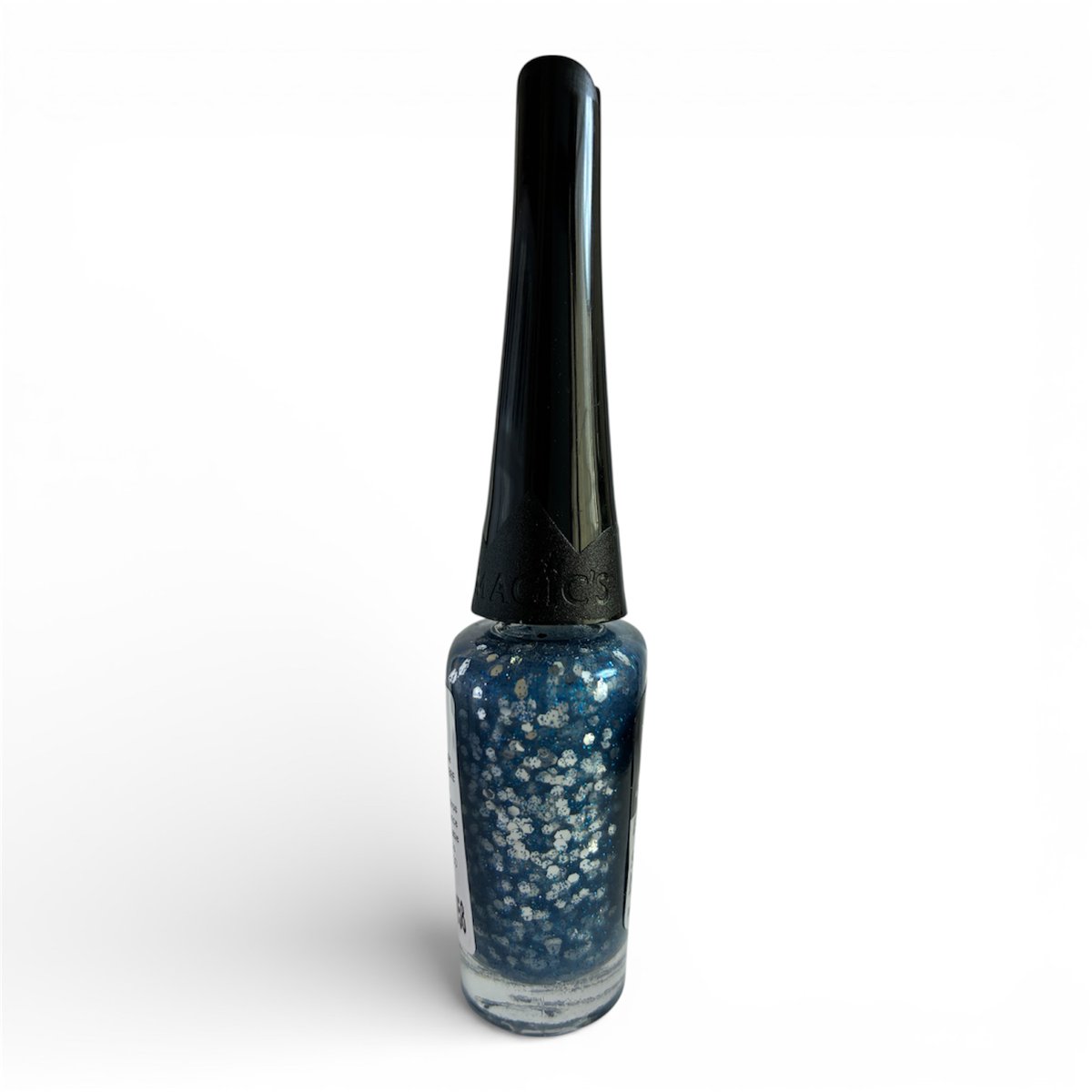 Esmalte Tradicional 158 Brillo Escarcha Azul y Plata | Magic's