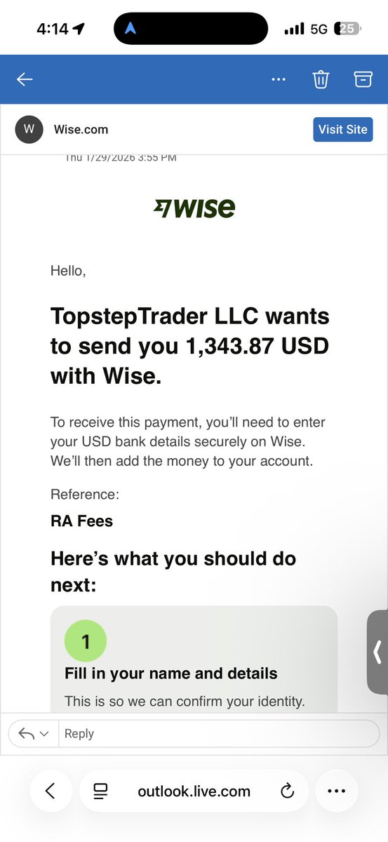 DukeOfHanover_'s tweet image. 2nd payout with Topstep sent today! Hitting the bank account tomorrow sir $1340!!

Can’t believe I reached this level I thought it damn near impossible 😭 aiming for the 3rd payout on the same account 😬
