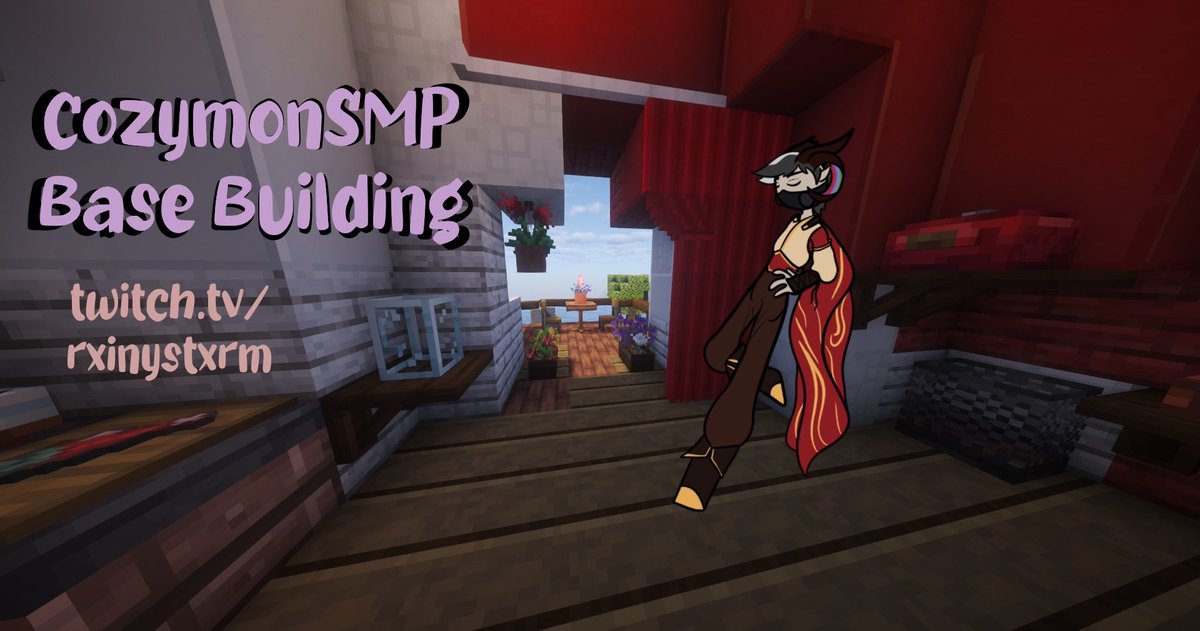 WE COZY UP IN THIS MON - continuing the base build!

twitch.tv/rxinystxrm