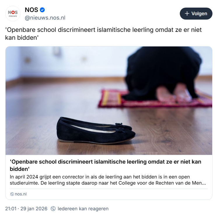 Een blik op de NOS tweet media
